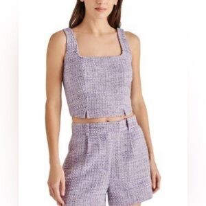 Steve Madden Mallika Top – Dahlia Purple – Size XS